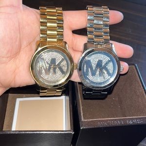 **Recommended for someone with a Slim Wrist 14.5cm** Michael Kors watch lot of 2